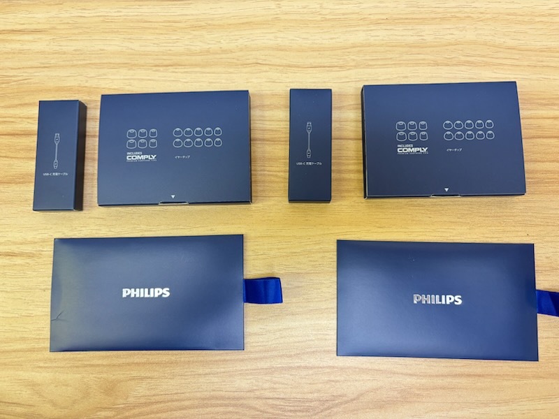 B96 ジャンク PHILIPS フィリップス 2個セット ハイエンドモデル 完全ワイヤレスイヤホン Fidelio T1 ホワイト_画像5