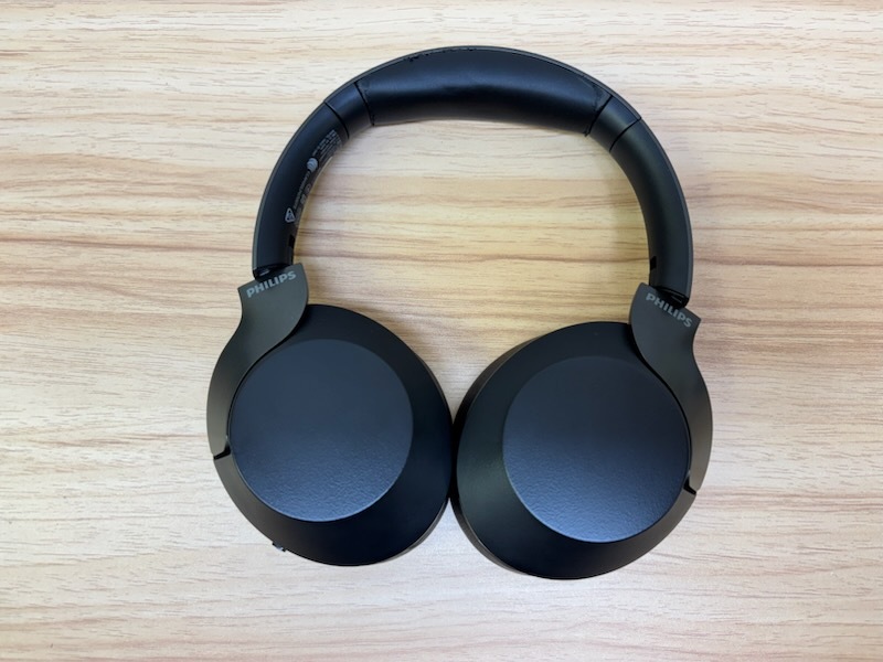 B122 美品 動確済 PHILIPS フィリップス 8000シリーズ TAPH805 アクティブノイズキャンセル ハイレゾ対応 Bluetooth ヘッドホン_画像4