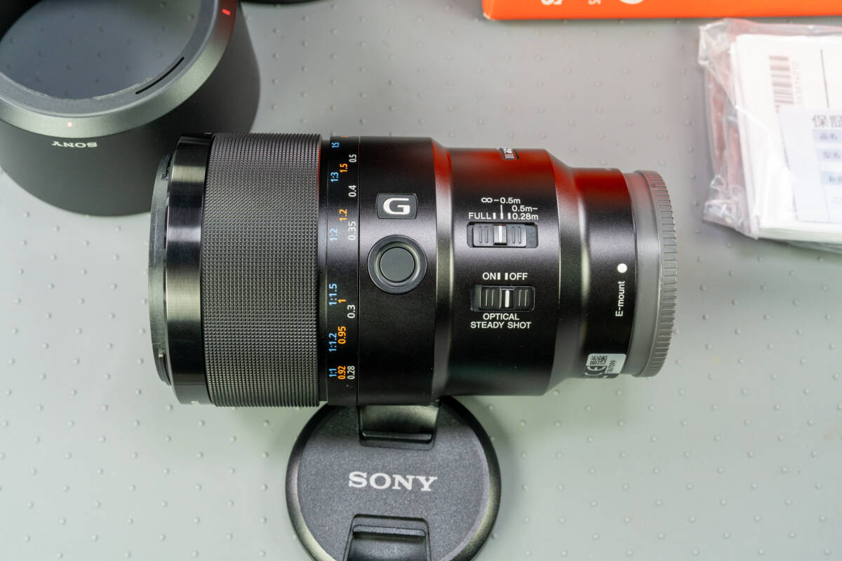 【1円スタート】SONY ソニー FE 90mm F2.8 Macro G OSS SEL90M28G_画像4
