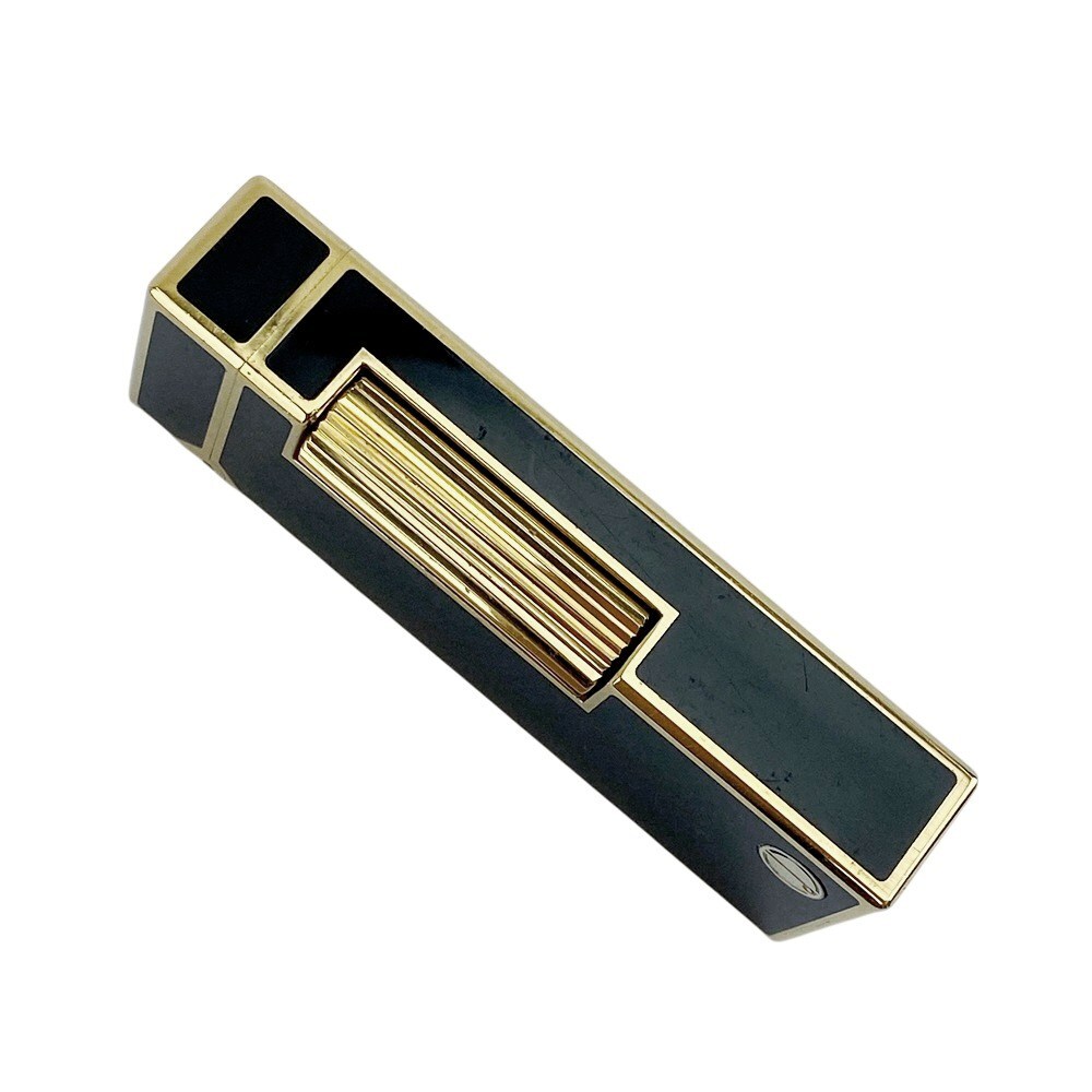 ■1円～■美品■　ダンヒル ライター タバコ 煙草 GP ゴールド ブラック 1スタ 【401527】5_画像9