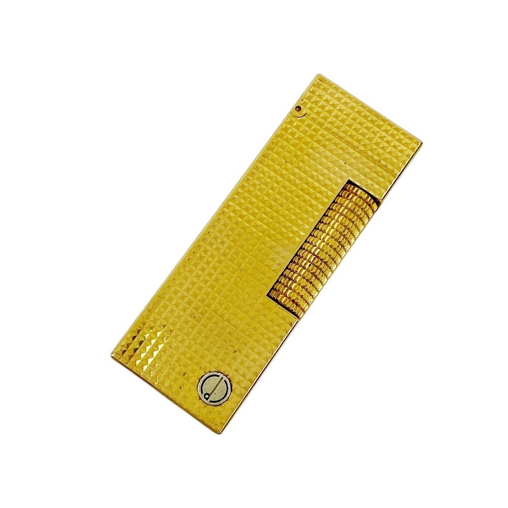 ■1円～■美品■　ダンヒル ライター タバコ 煙草 GP ゴールド 箱 1スタ【483950】5_画像2