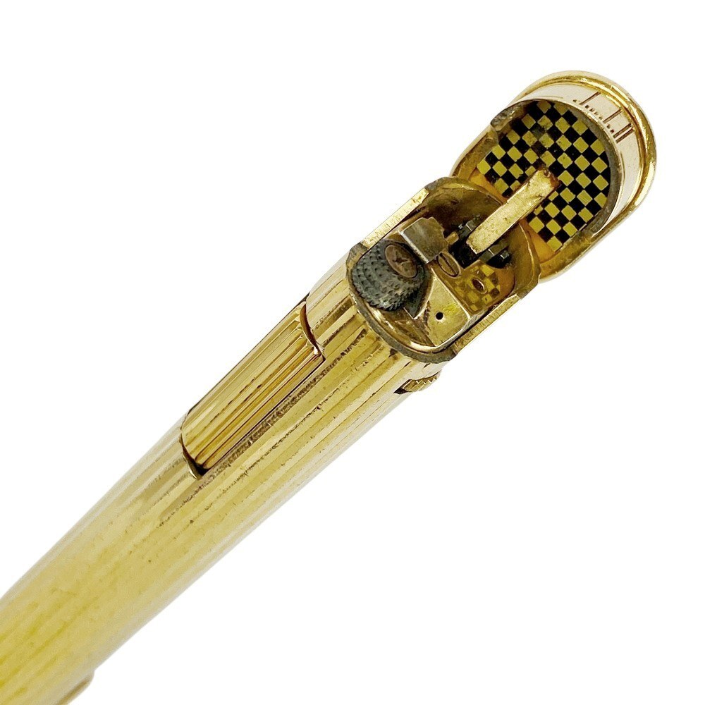 ■1円～■美品■　ダンヒル ライター 煙草 タバコ GP ゴールド ブラック 1スタ 【466106】1_画像7