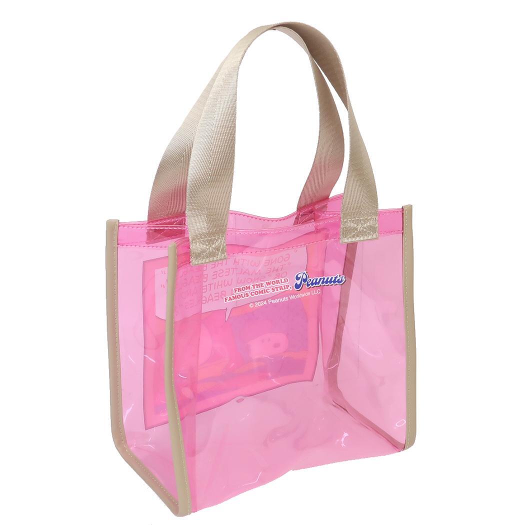 スヌーピー クリアミニトート ピーナッツ トートバッグ キャラクター_画像2
