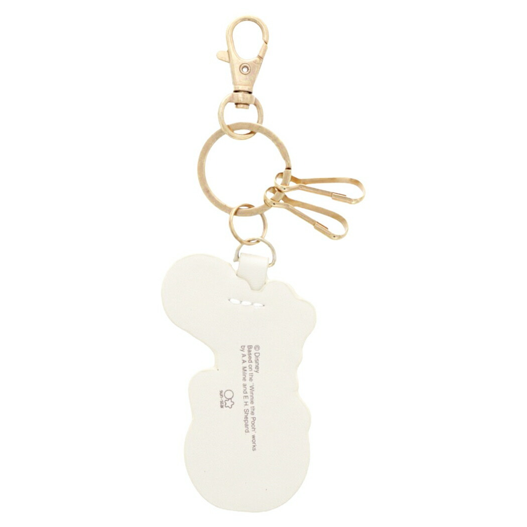 くまのプーさん キーホルダー サガラ刺繍キーリング Winnie the Pooh6 C ディズニー サンスター文具 プレゼント_画像3