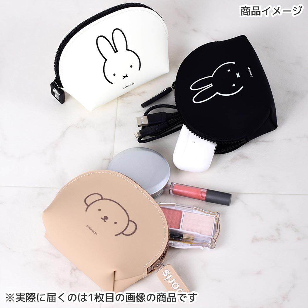 ミッフィー コスメポーチ NUU Oval ヌウオーバル ボリス ディックブルーナ ピージーデザイン シリコンポーチ 小物入れ 絵_画像2