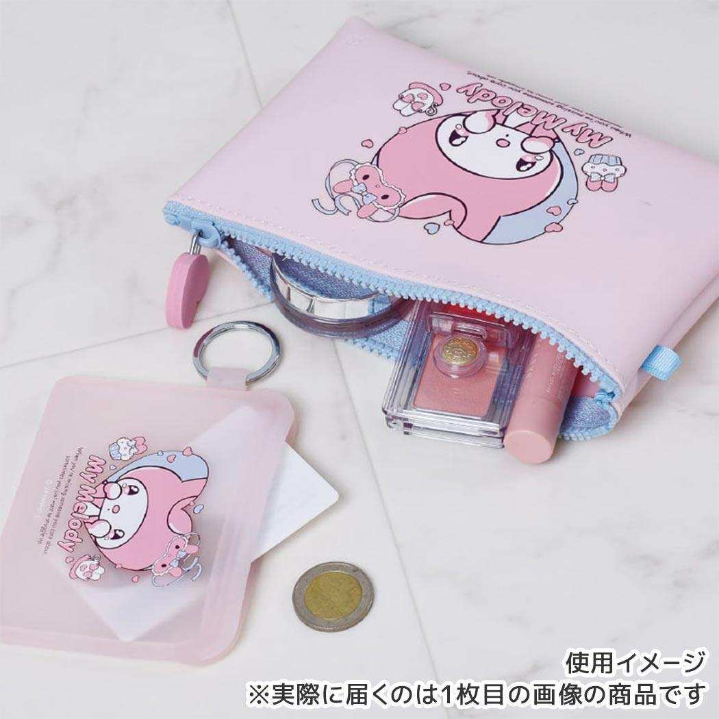 マイメロディ ミニポーチ FLAPPO フラッポ 甘えんぼナミダ サンリオ ピージーデザイン シリコンポーチ 小物入れ キャラクタ_画像2