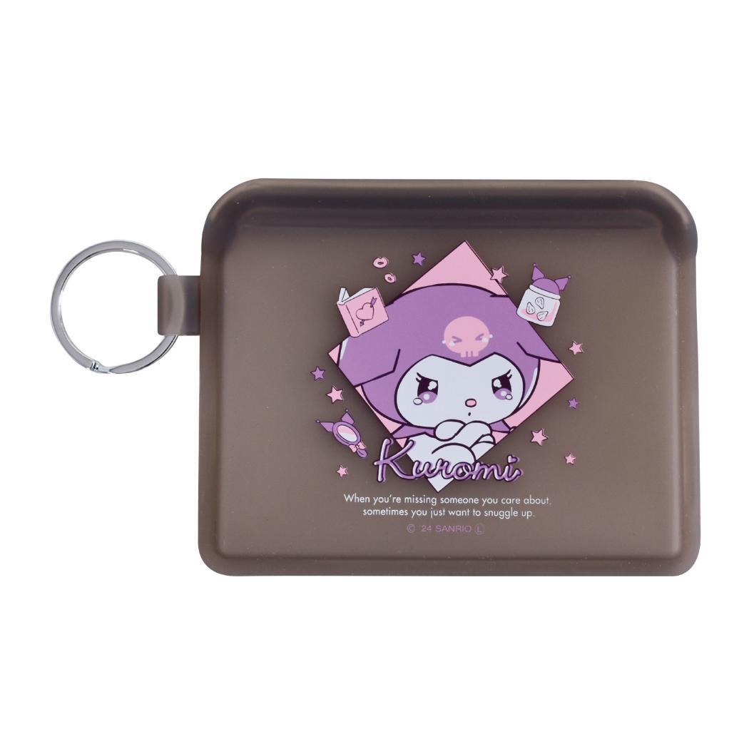 クロミ ミニポーチ FLAPPO フラッポ 甘えんぼナミダ サンリオ ピージーデザイン シリコンポーチ 小物入れ キャラクター グ_画像1