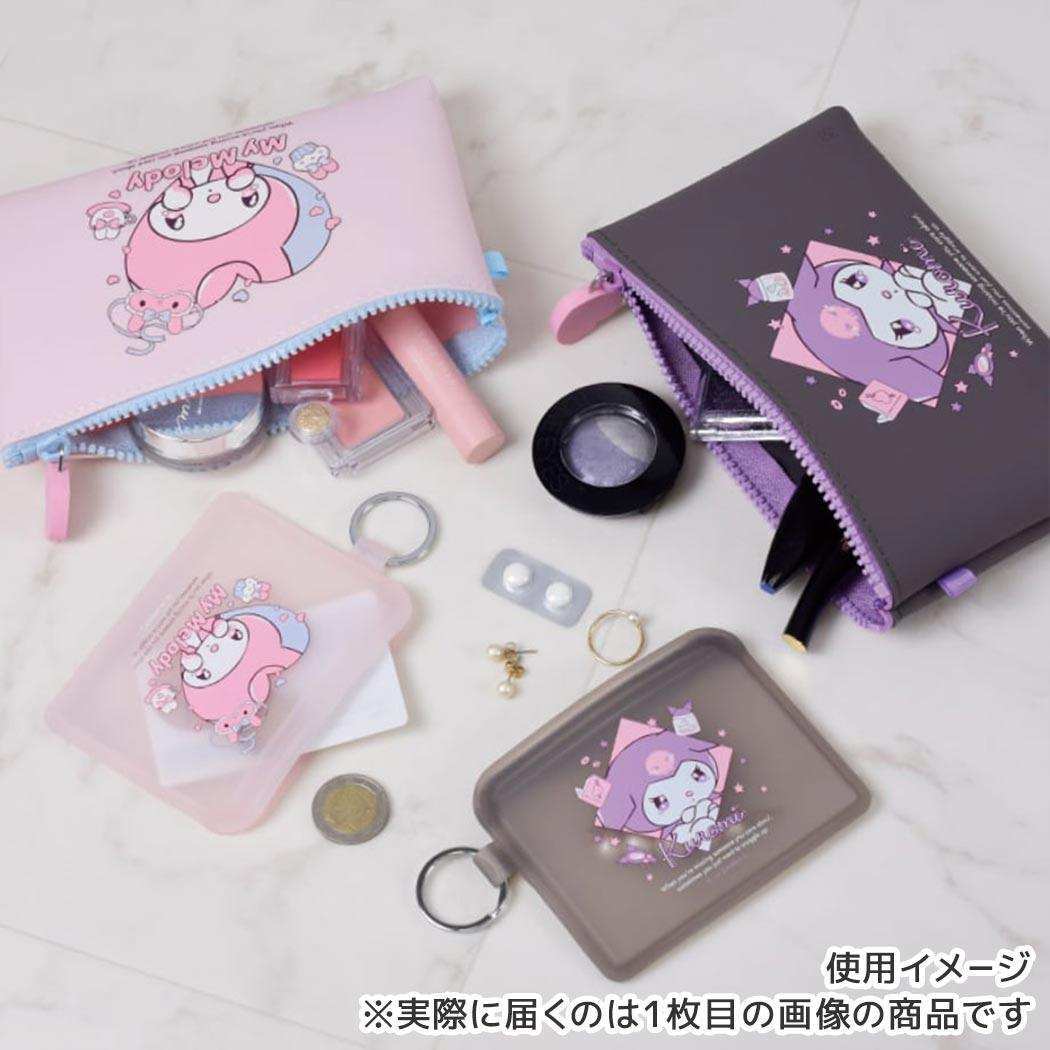 クロミ ミニポーチ FLAPPO フラッポ 甘えんぼナミダ サンリオ ピージーデザイン シリコンポーチ 小物入れ キャラクター グ_画像4