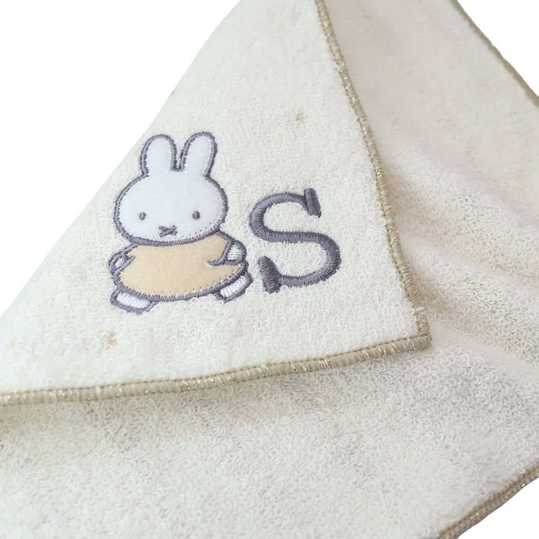 ミッフィー グッズ ハンドタオル 絵本キャラクター キラキライニシャルミニタオル S_画像2