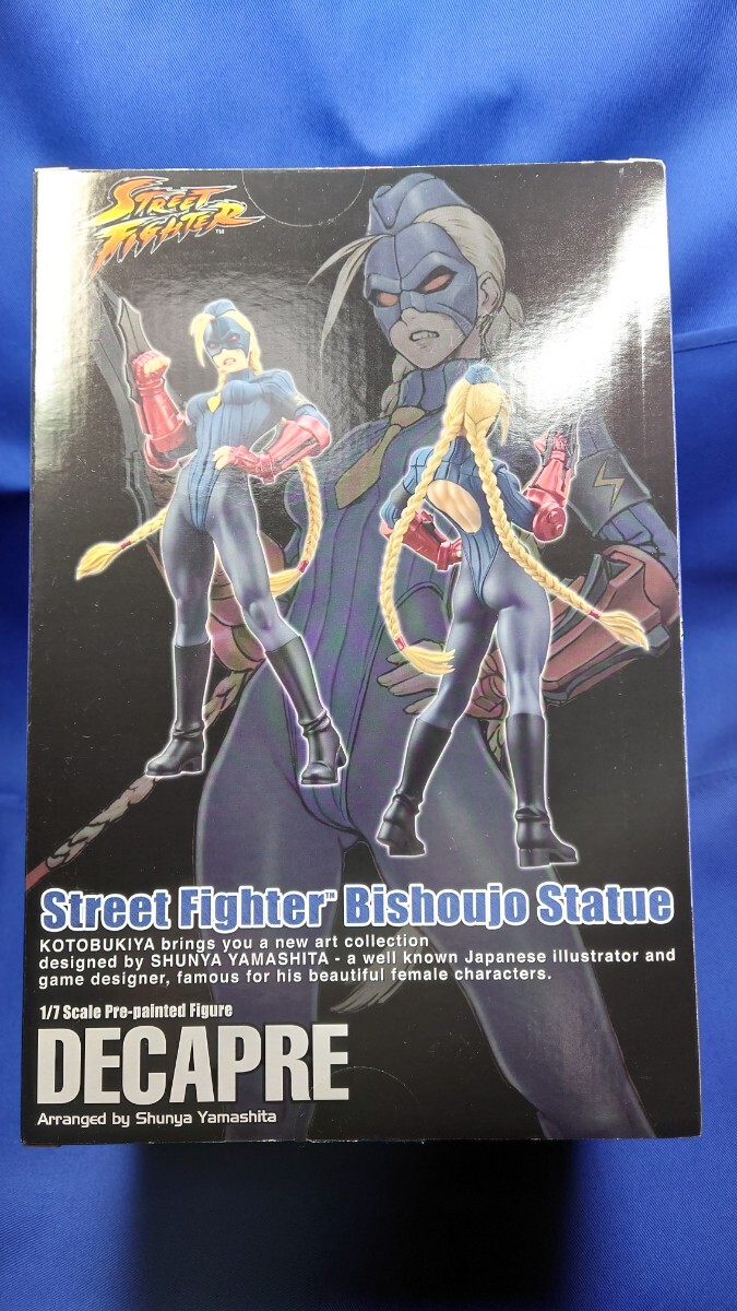 【正規品・開封品】コトブキヤ Street Fighter Bishoujo キャミィデカープリ 2個セット 山下しゅんや コトブキヤ美少女_画像5