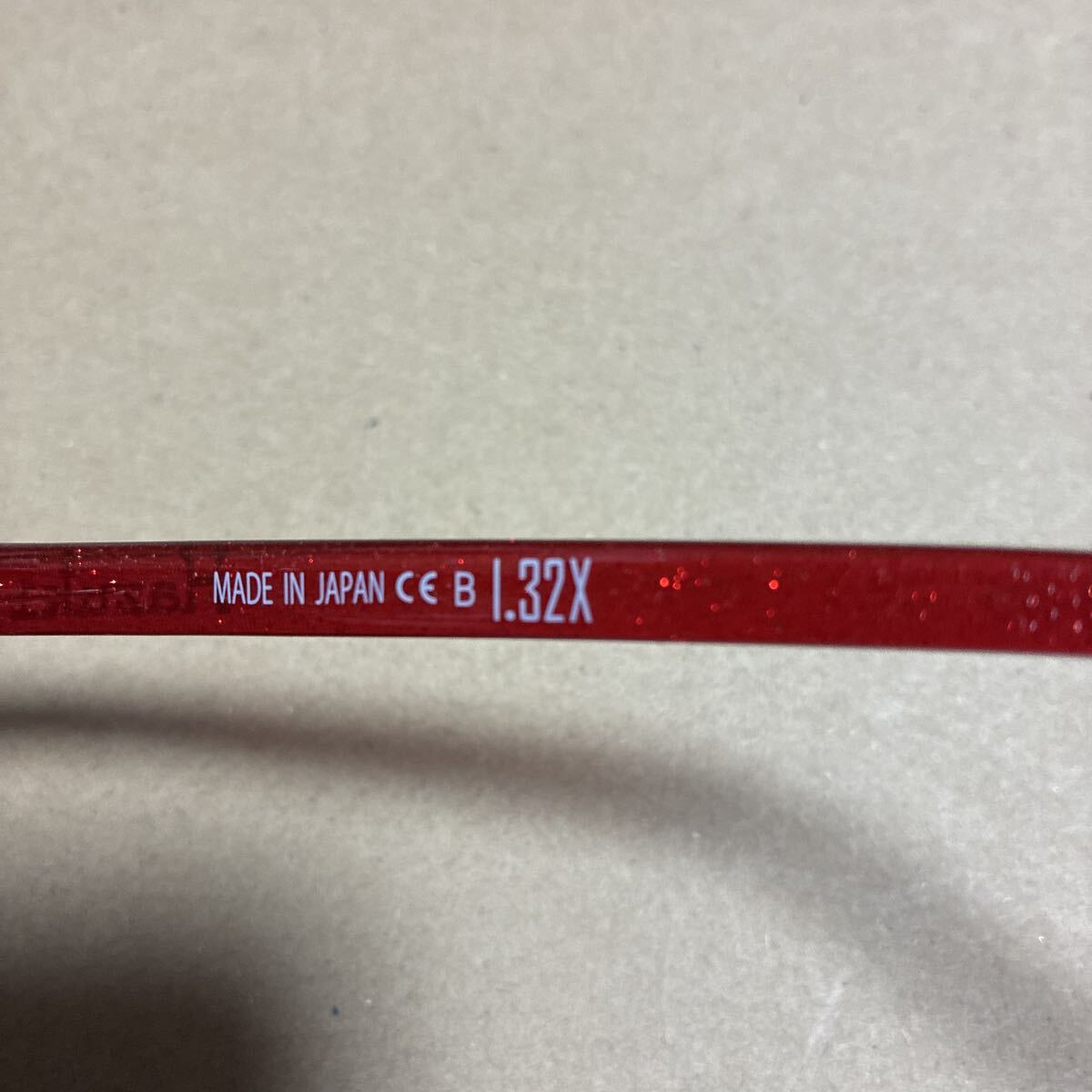 [ новый товар не использовался ] Huzuki лупа compact рубин 1.32 раз цвет линзы изменение нос накладка имеется 