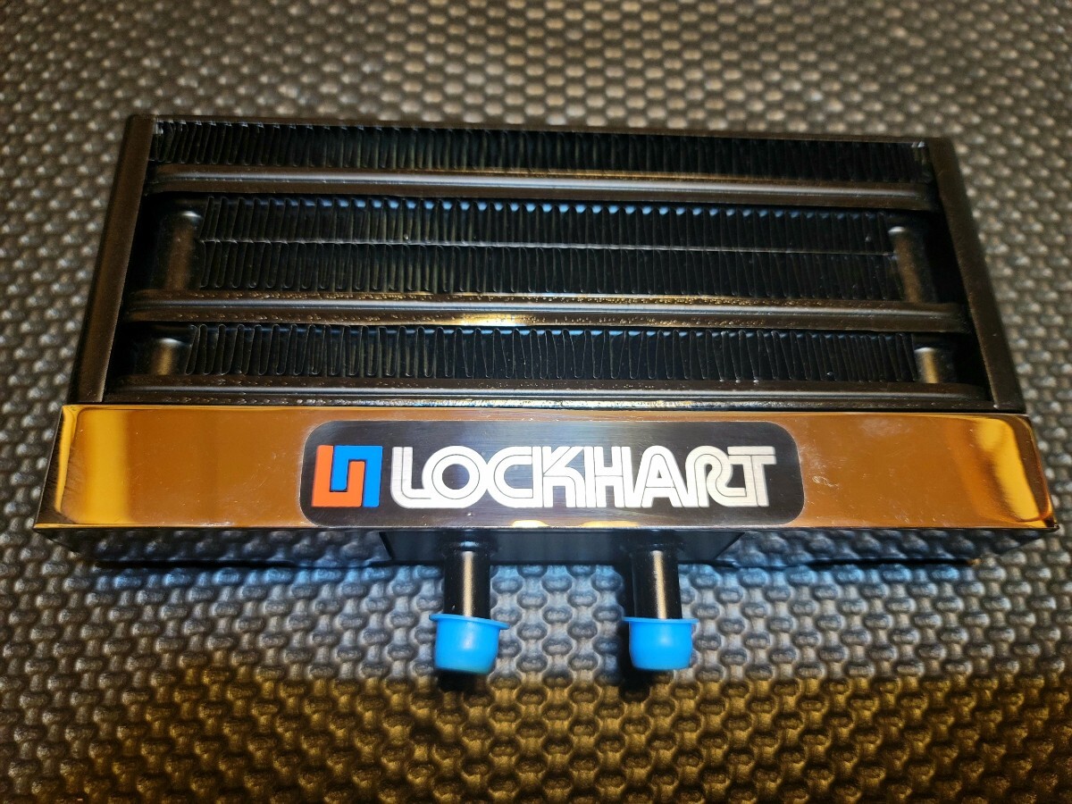 新品未使用！ 当時物ロックハートLOCKHART オイルクーラー サーモ機能付き４段 Z1 Z2 FX CB GS XJ_画像1