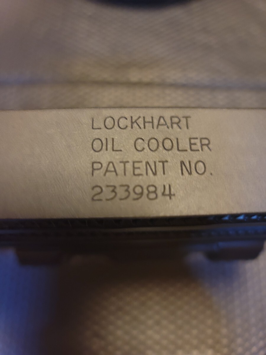 新品未使用！ 当時物ロックハートLOCKHART オイルクーラー サーモ機能付き４段 Z1 Z2 FX CB GS XJ_画像7