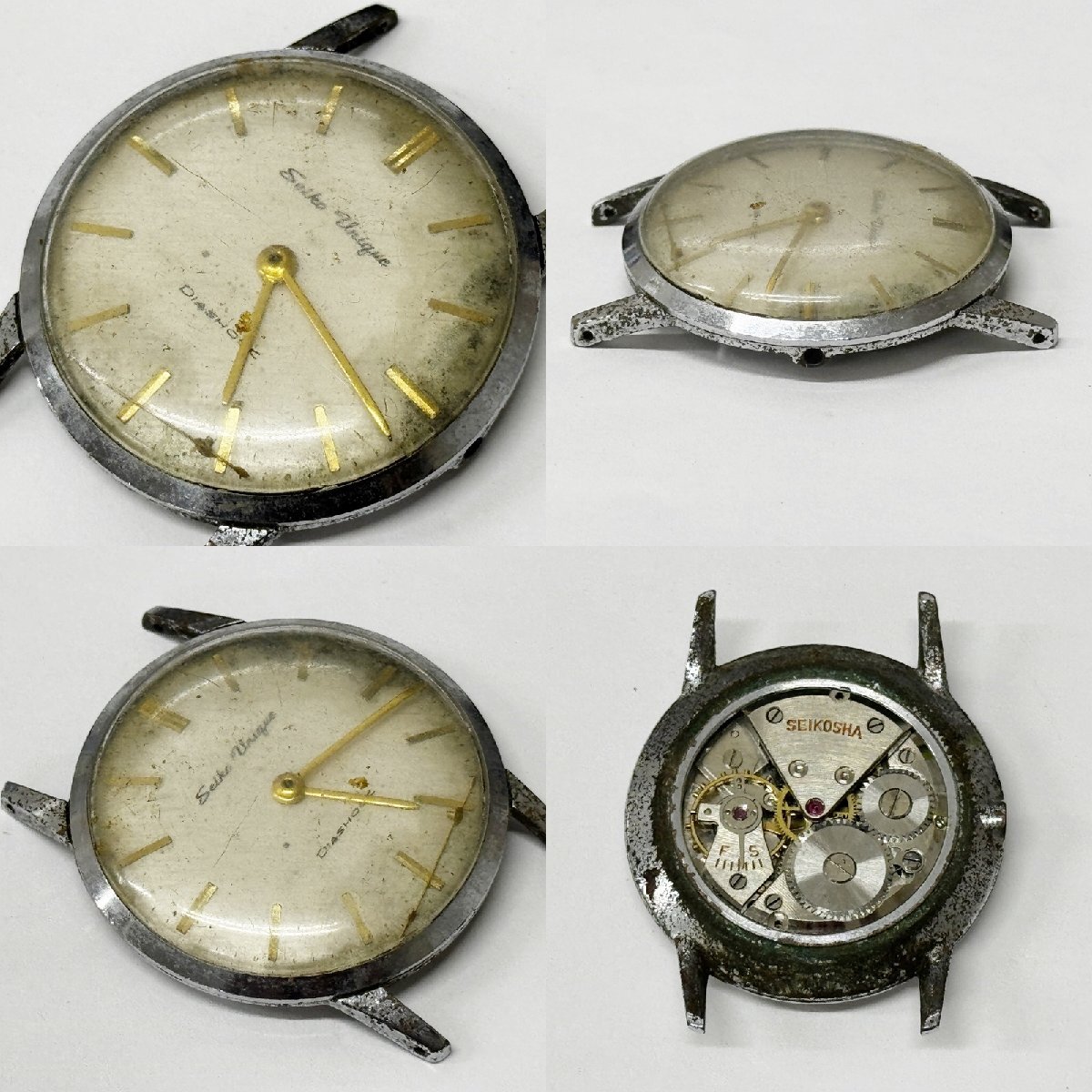 SEIKO セイコー マーベル ユニーク スポーツマン 手巻き メンズ 腕時計 6個 まとめ売り 14039/J13013/18006/U13024/J13031 20129O5-13_画像3