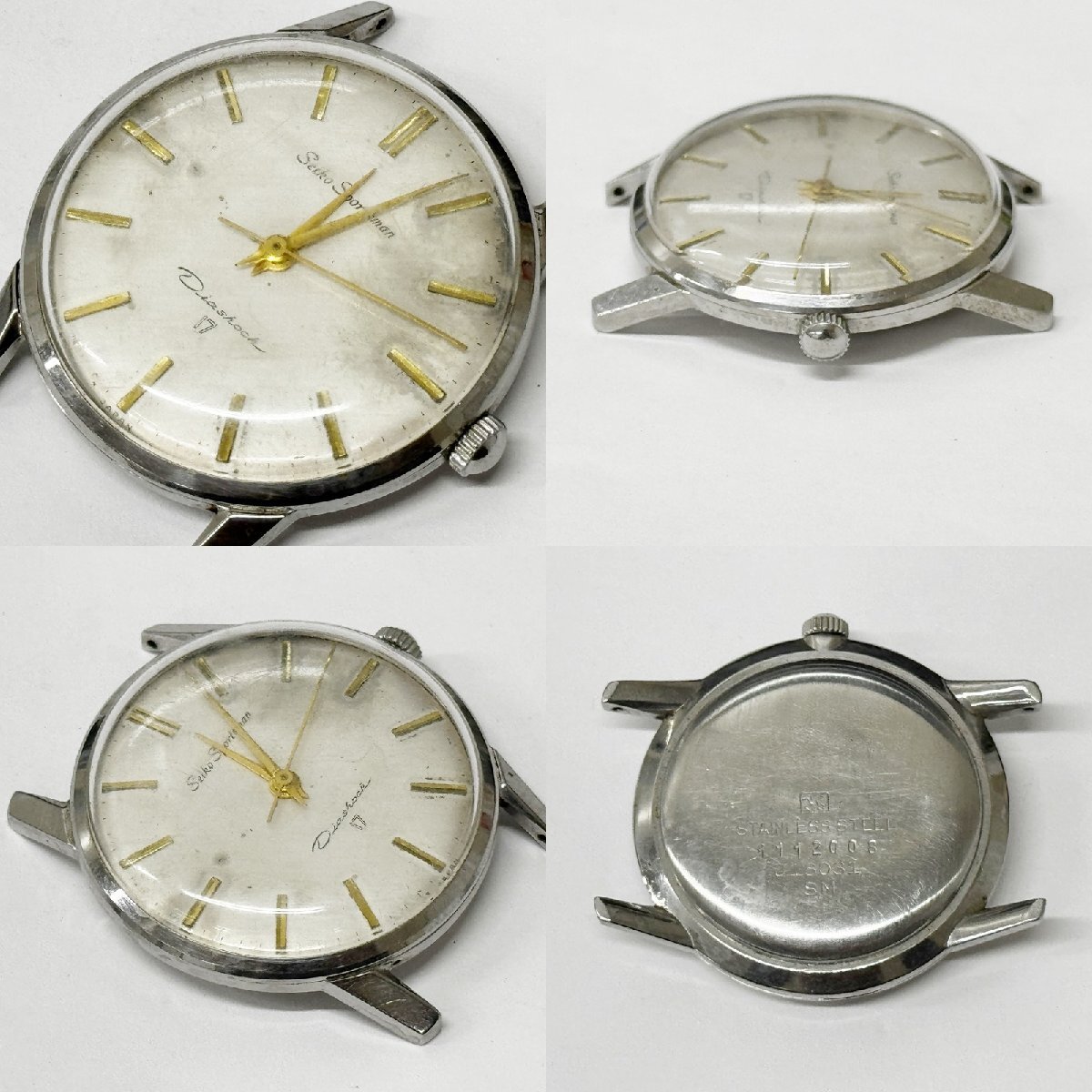SEIKO セイコー マーベル ユニーク スポーツマン 手巻き メンズ 腕時計 6個 まとめ売り 14039/J13013/18006/U13024/J13031 20129O5-13_画像7