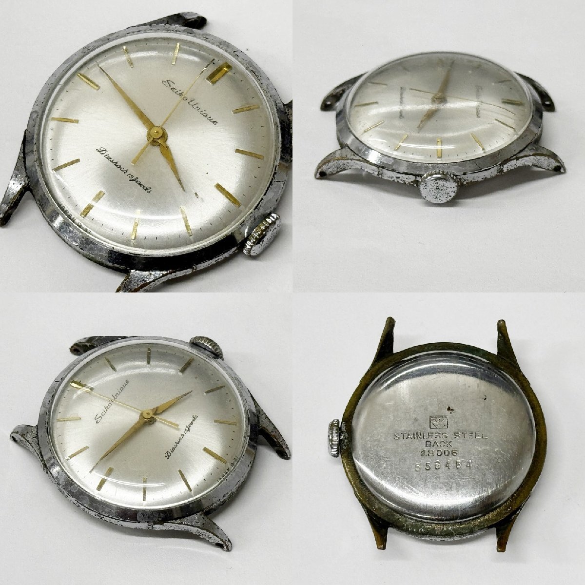 SEIKO セイコー マーベル ユニーク スポーツマン 手巻き メンズ 腕時計 6個 まとめ売り 14039/J13013/18006/U13024/J13031 20129O5-13_画像5