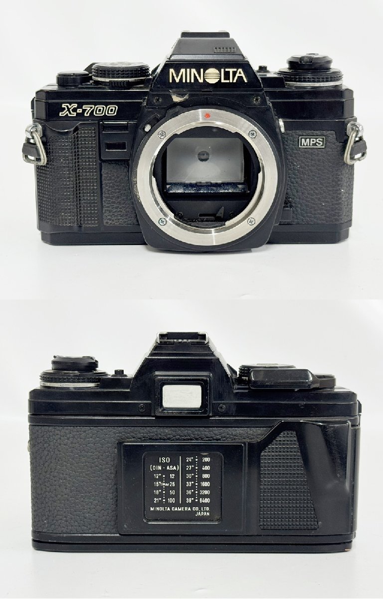 シャッターOK MINOLTA ミノルタ X-700 MD 50mm 1:1.4 一眼レフ フィルムカメラ ボディ レンズ 20064O8-8_画像2