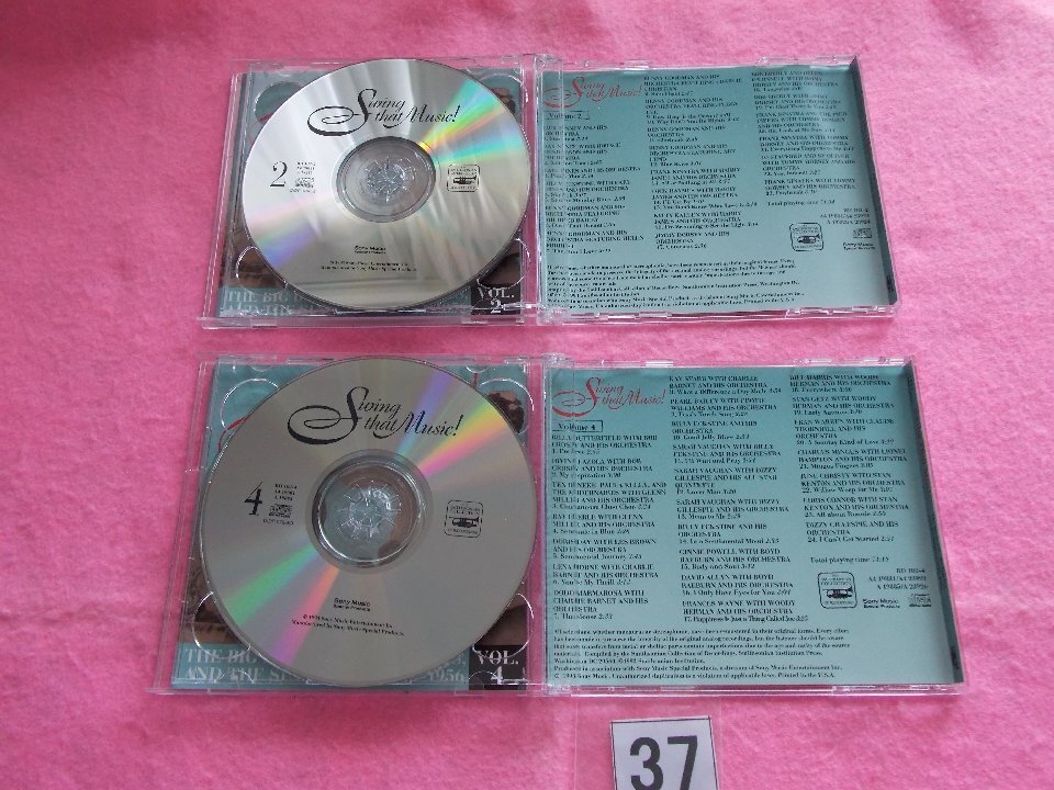 CD／オムニバス／洋楽／Swing That Music! The Big Bands, The Soloists, And The Singers (1929-1956)／4CD／94曲／／管037_画像3