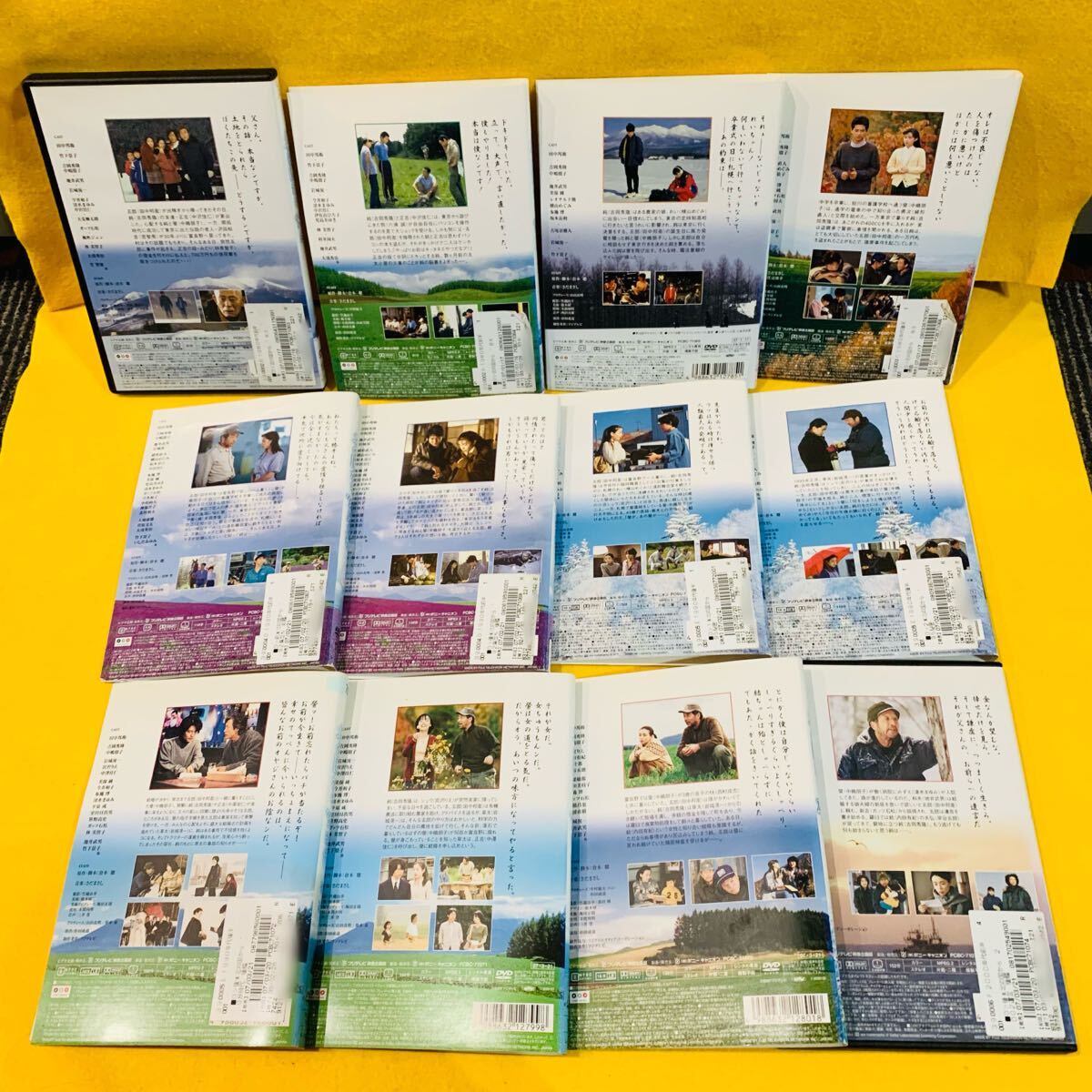 【新品ケース収納】北の国から スペシャルドラマ SP DVD 全12巻 全巻セット レンタル落ち 田中邦衛 / 吉岡秀隆 / 富永卓二_画像3