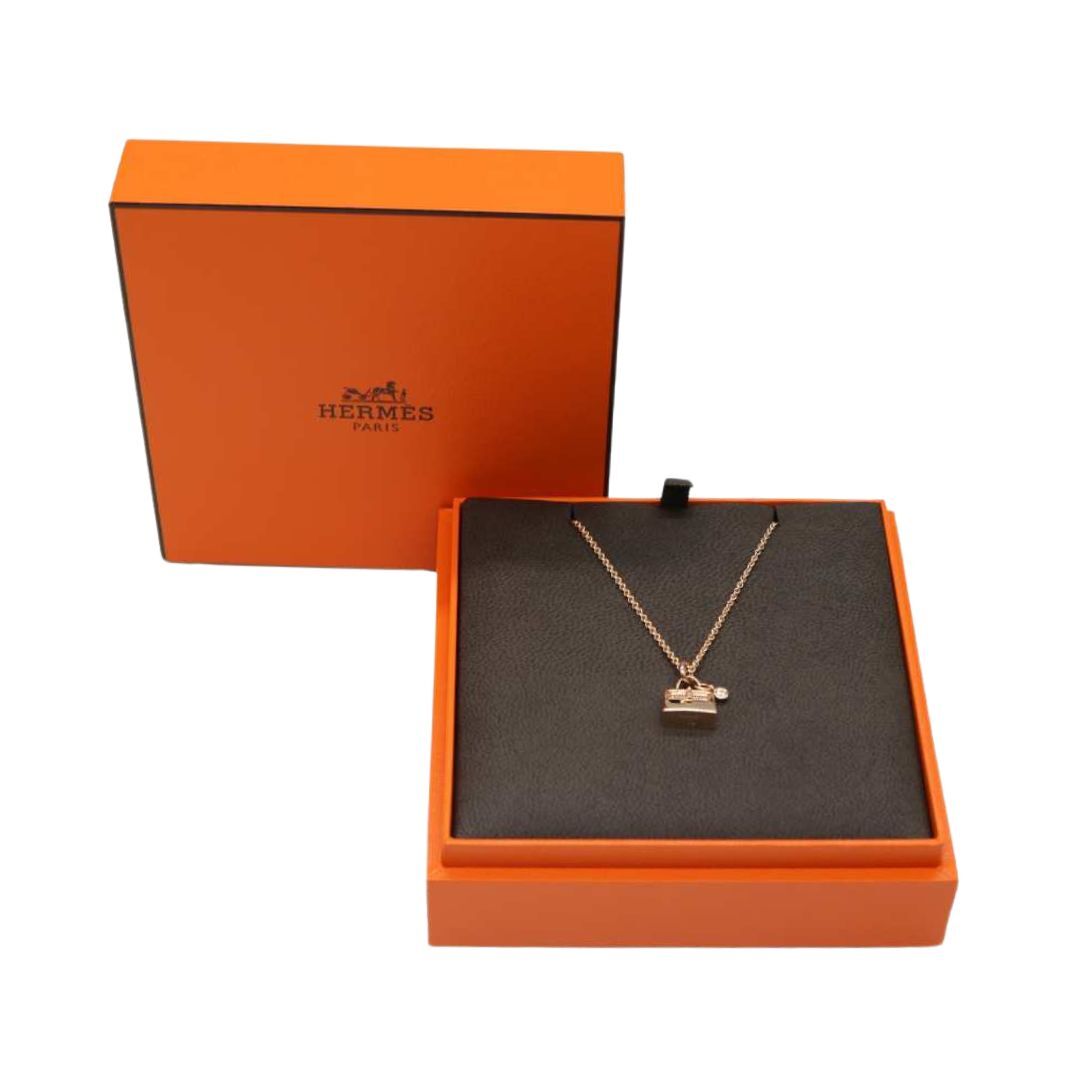HERMES【エルメス】アミュレット ケリー ピンクゴールド/ダイヤモンド 【NEW】(HM-0005)_画像6