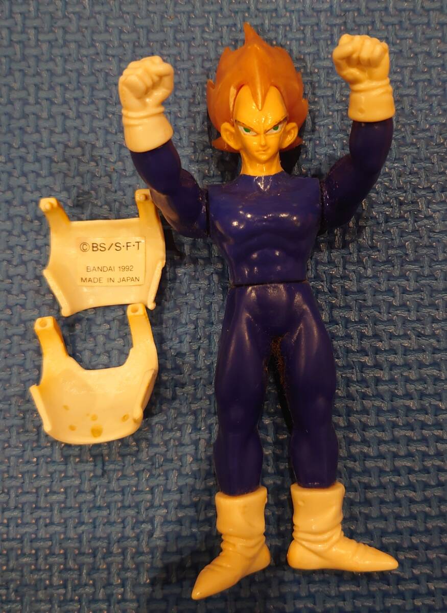 ドラゴンボールZ 超戦士大全 スーパーバトルコレクション　ベジータ　バンダイ　1992年　日本製_画像5