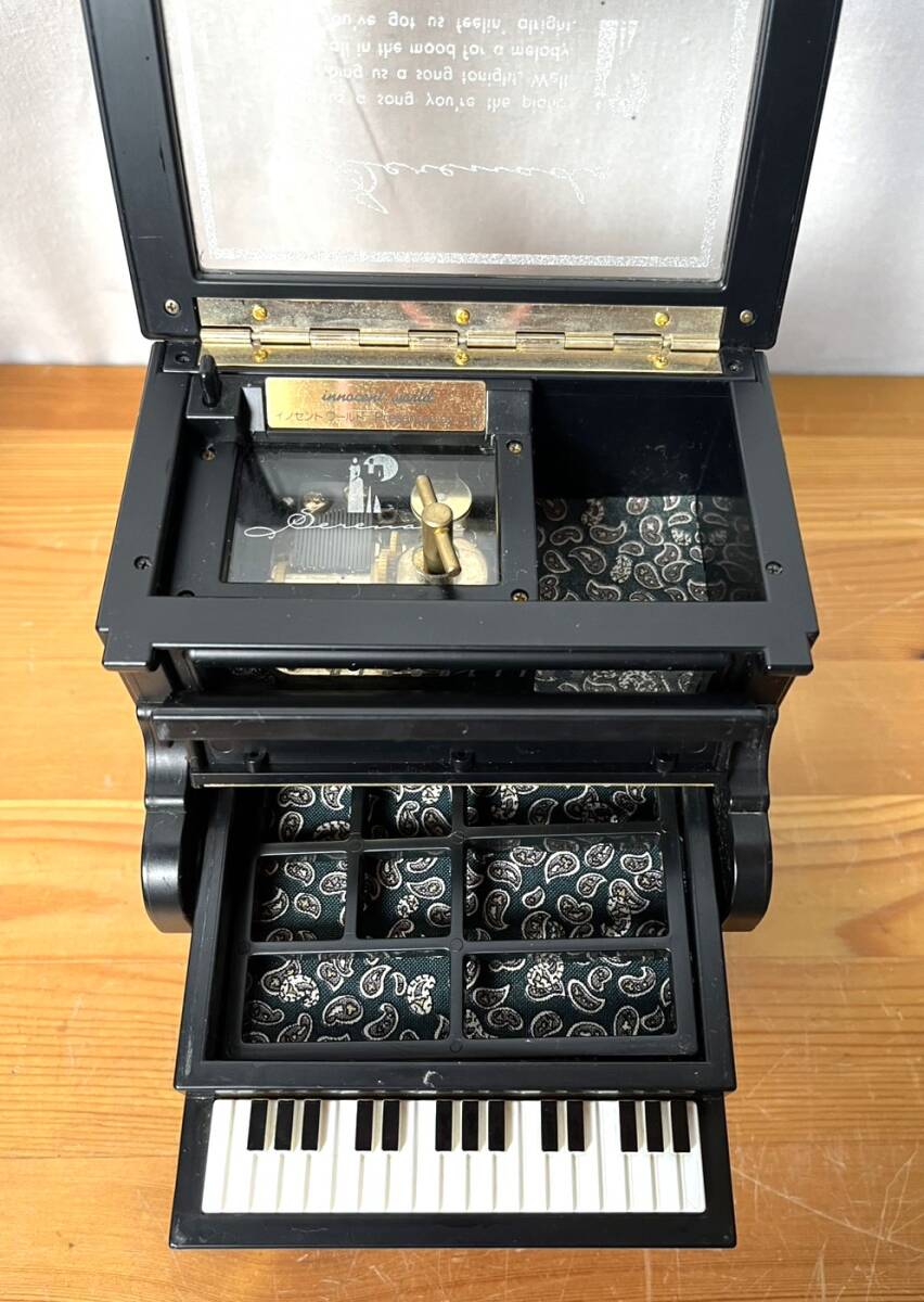 [M924] музыкальная шкатулка / различный 5 шт / суммировать / ювелирные изделия BOX/ кейс для украшений / бардачок / из дерева музыкальная шкатулка / Coca * Cola / б/у товар / Junk ..