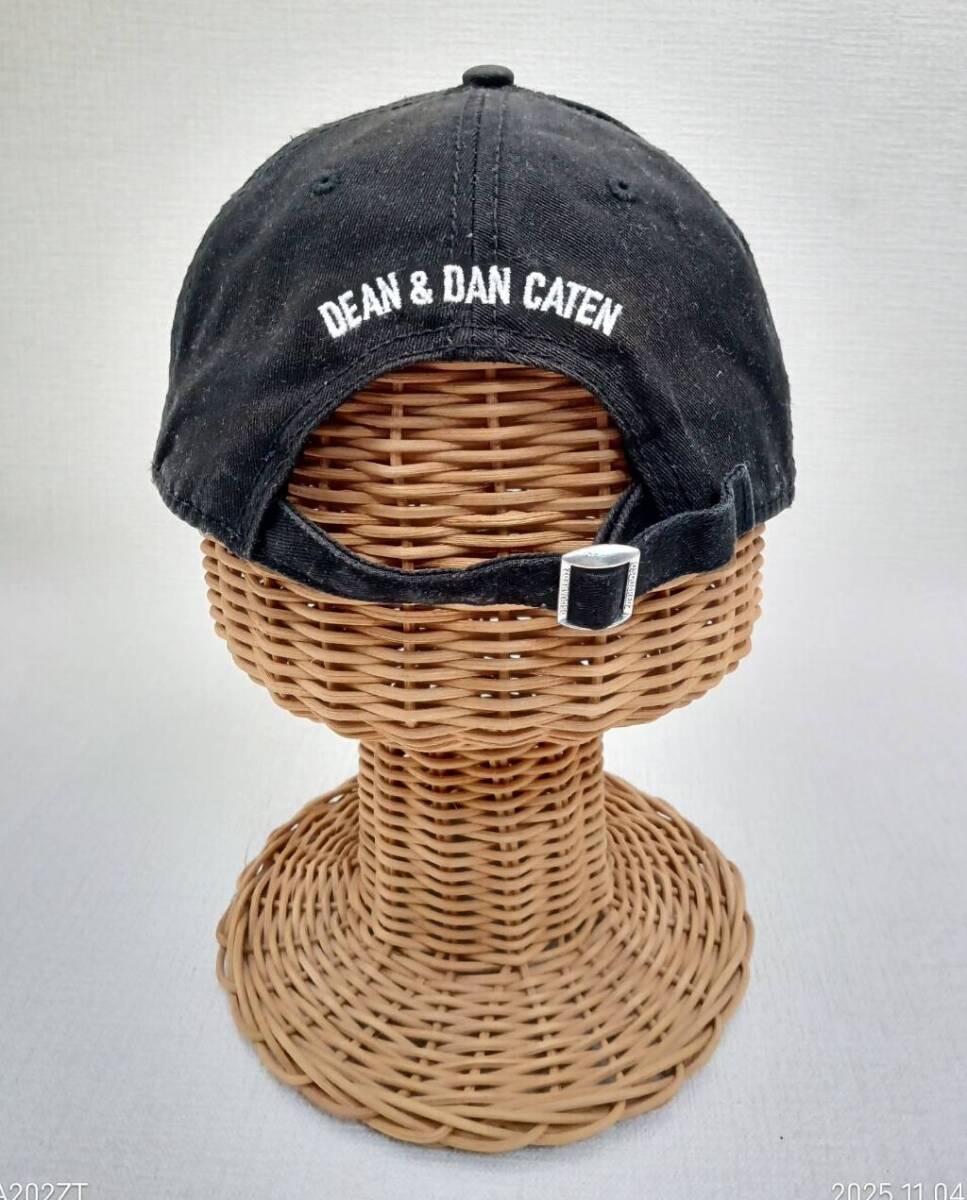 【K22】ディースクエアード/DSQUARED2/ICON/キャップ/ロゴ/ブラック/サイズ調整可能_画像3