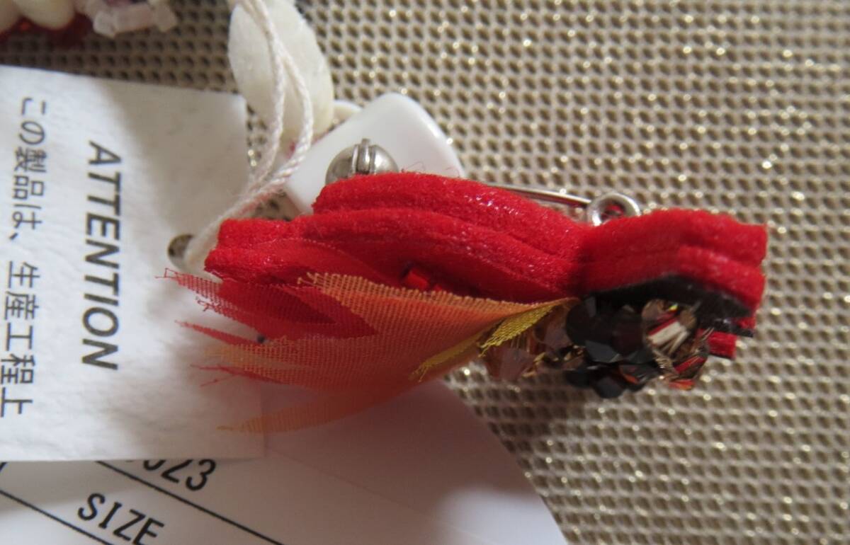 692★新品★アルベロベロ ALBEROBELLO★キャンプファイヤー★ブローチ★2点セット★_画像8