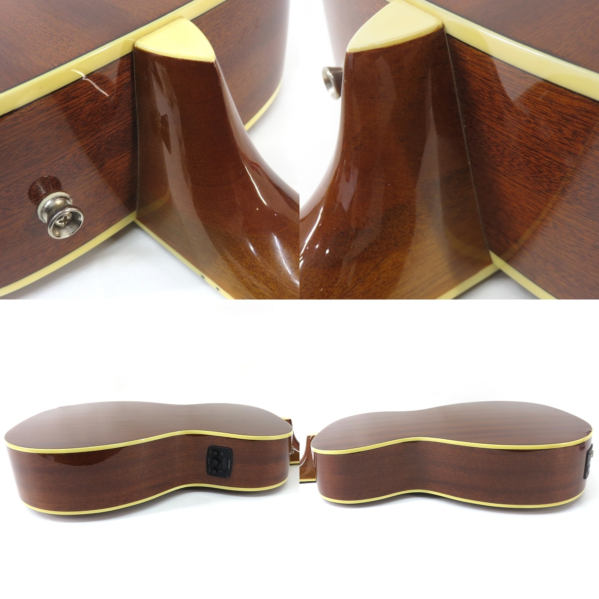 091s*Fender крыло Limited FA-235E Striped Ebony Concert натуральный электроакустическая гитара электрический * акустическая гитара * б/у 