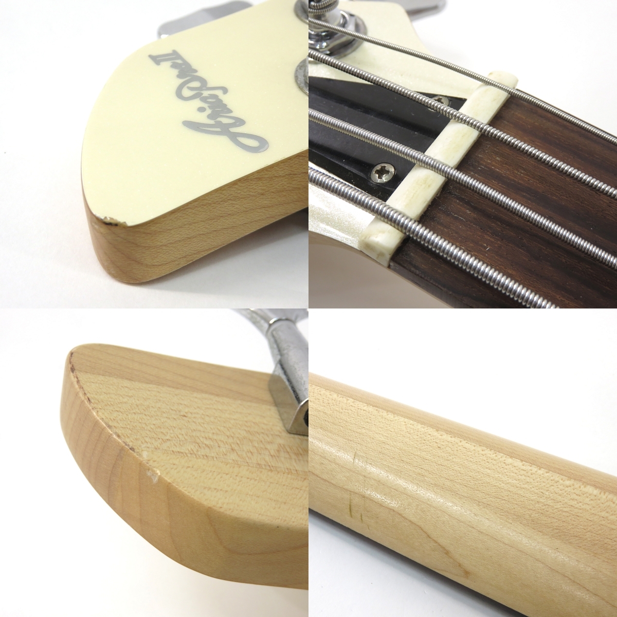 092s☆Aria Pro II アリアプロ2 IGB-STD PWH PJタイプ エレキベース ※中古_画像9