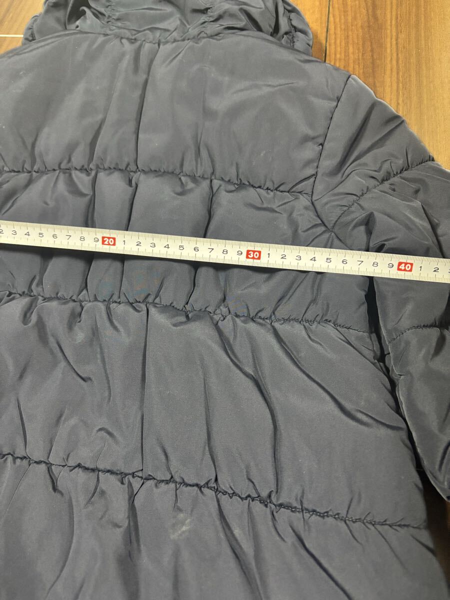 BeBe べべ ダウンコート 150㎝ ネイビー 女の子_画像9