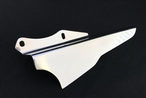 ワイド　チェーンカバー　チェーンケース　dax 4J　ダックス　4mini 水野鈑金　ミズノバンキン　水野板金_画像2