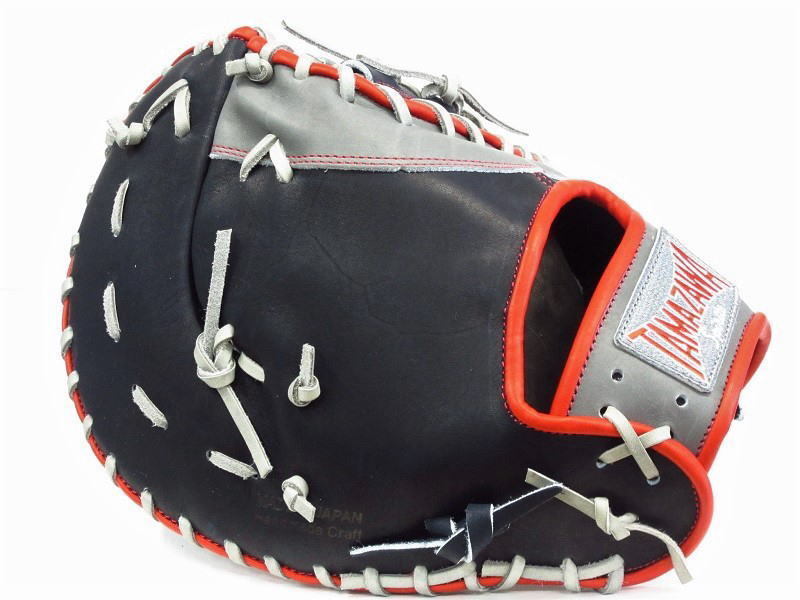 タマザワ 玉澤 ソフトボール用キャッチャーミット兼ファーストミット TSF-KN160WD 右投げ★_画像4