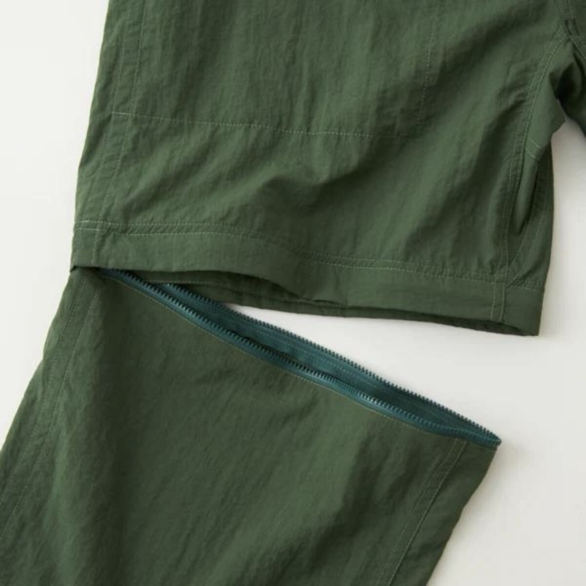 未使用タグ付　WM×GRAMICCI ジョガーパンツ　サイズ2 グリーン　ショーツ　ホワイトマウンテニアリング　グラミチ　24ss 別注_画像3