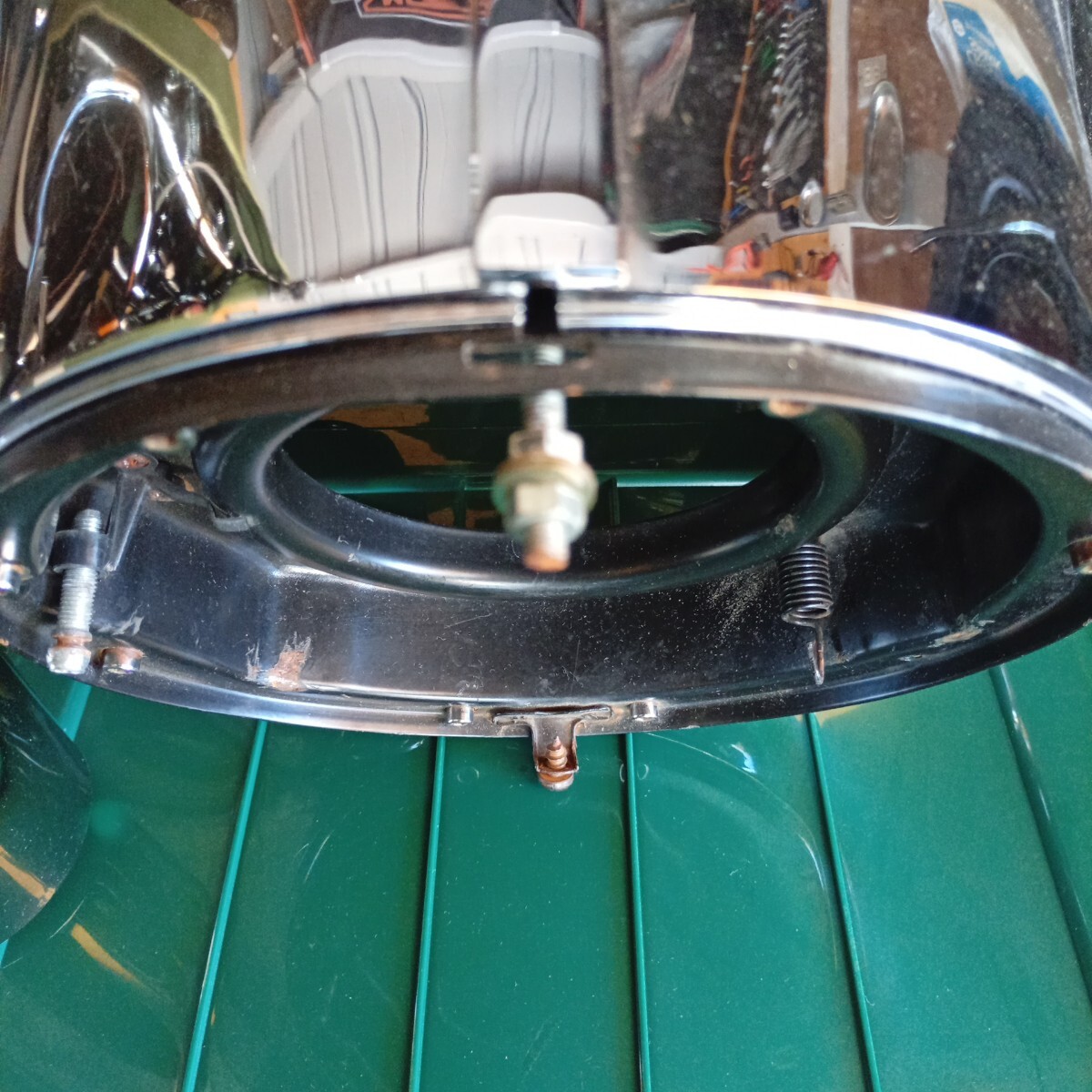 ヘッドライトナセル　98FLSTCで使用_画像5