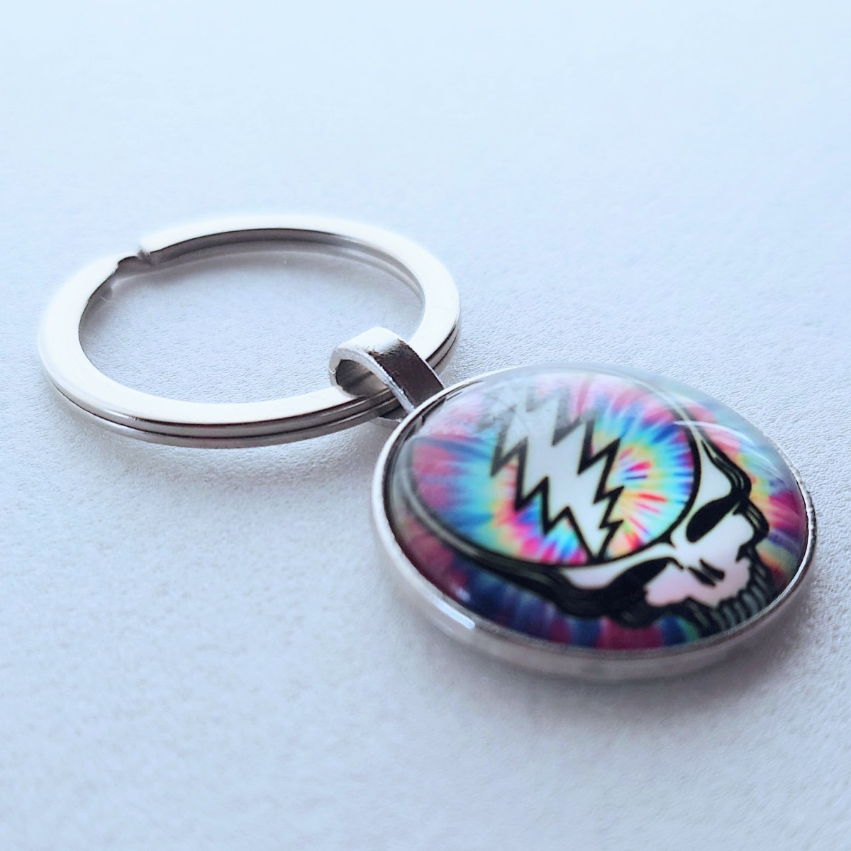 Grateful Dead решетка полный * dead брелок для ключа ②