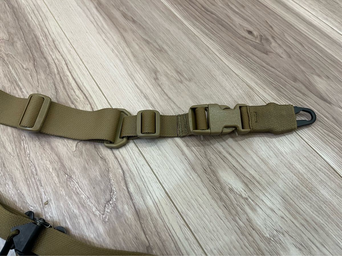 WARRIOR ASSAULT SYSTEMS 2ポイントスリング コヨーテタン サバゲー 実物 タクティカル タンカラー_画像4