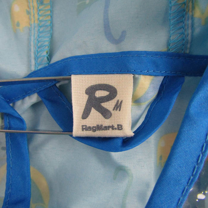  ковер mart плащ Kappa непромокаемая одежда плащ непромокаемая одежда внешний Kids для мальчика M размер бледно-голубой серия RAG MART