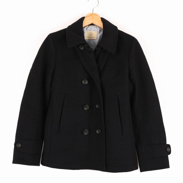 ビューティアンドユースユナイテッドアローズ ピーコート ウール混 アウター メンズ Sサイズ ネイビー BEAUTY&YOUTH UNITED ARROWS_画像1