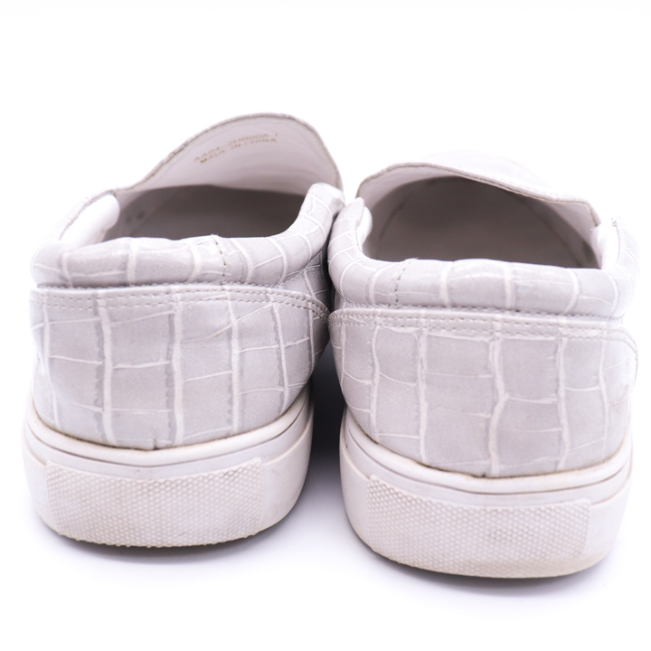 センスオブプレイスバイアーバンリサーチ スリッポン クロコ型押し レディース Lサイズ ホワイト SENSE OF PLACE by URBAN RESEARCH_画像5