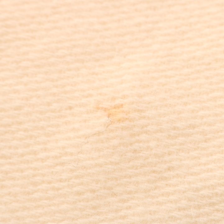 クイーンズコート ワンピース ノースリーブ Vネック 膝丈 ウール混 無地 白 レディース 1サイズ オフホワイト QUEENS COURT_画像4