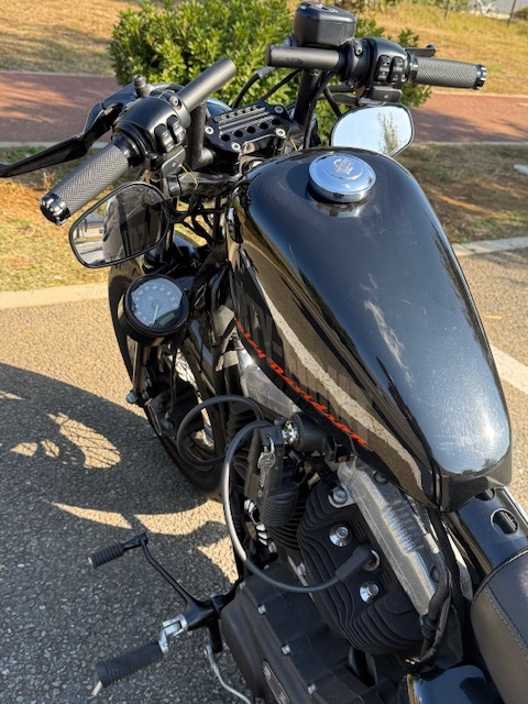 ハーレーダビットソン2014年式 XL1200X FORTY-EIGHT ノーマルパーツ有り 走行18200Km 程度良好 事故歴なし_画像3