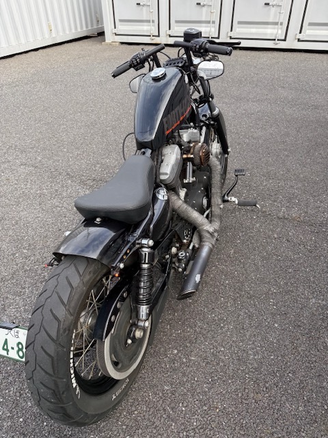 ハーレーダビットソン2014年式 XL1200X FORTY-EIGHT ノーマルパーツ有り 走行18200Km 程度良好 事故歴なし_画像4