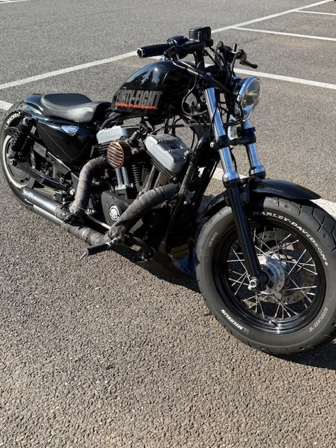 ハーレーダビットソン2014年式 XL1200X FORTY-EIGHT ノーマルパーツ有り 走行18200Km 程度良好 事故歴なし_画像10