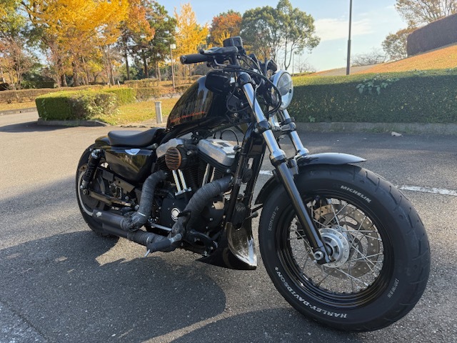 ハーレーダビットソン2014年式 XL1200X FORTY-EIGHT ノーマルパーツ有り 走行18200Km 程度良好 事故歴なし_画像1