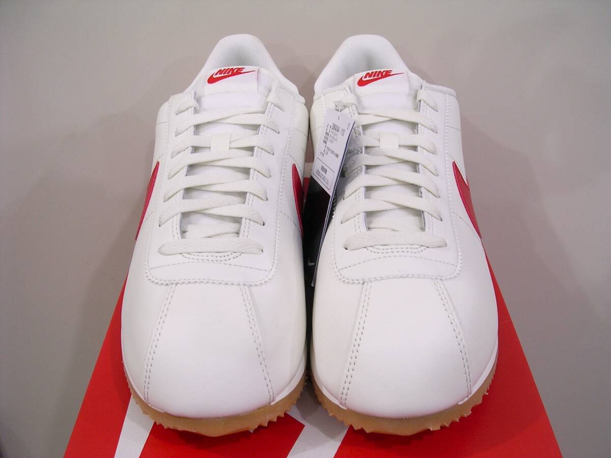 新品 NIKE レザーコルテッツ オフ白赤 US11 29cm 完売サイズ 国内品 定価12430円 DM4044-110 セイルX赤 ナイキ CORTEZ SAIL/RED/GUM_画像5