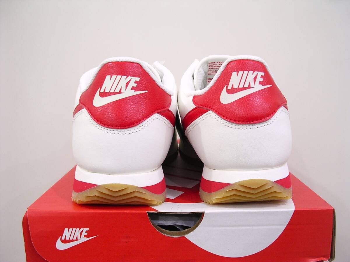 新品 NIKE レザーコルテッツ オフ白赤 US11 29cm 完売サイズ 国内品 定価12430円 DM4044-110 セイルX赤 ナイキ CORTEZ SAIL/RED/GUM_画像7