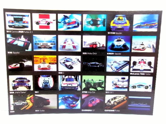 ポルシェ ポストカード セット フルセット 30枚 + インデックス 1枚 コレクターズアイテム (4246-949)_画像4