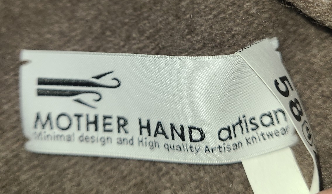 MOTHER HAND ARTISAN GEEL Knit Pullover size 5《マザーハンドアルティザン》ニット プルオーバー ALABAMA _画像5