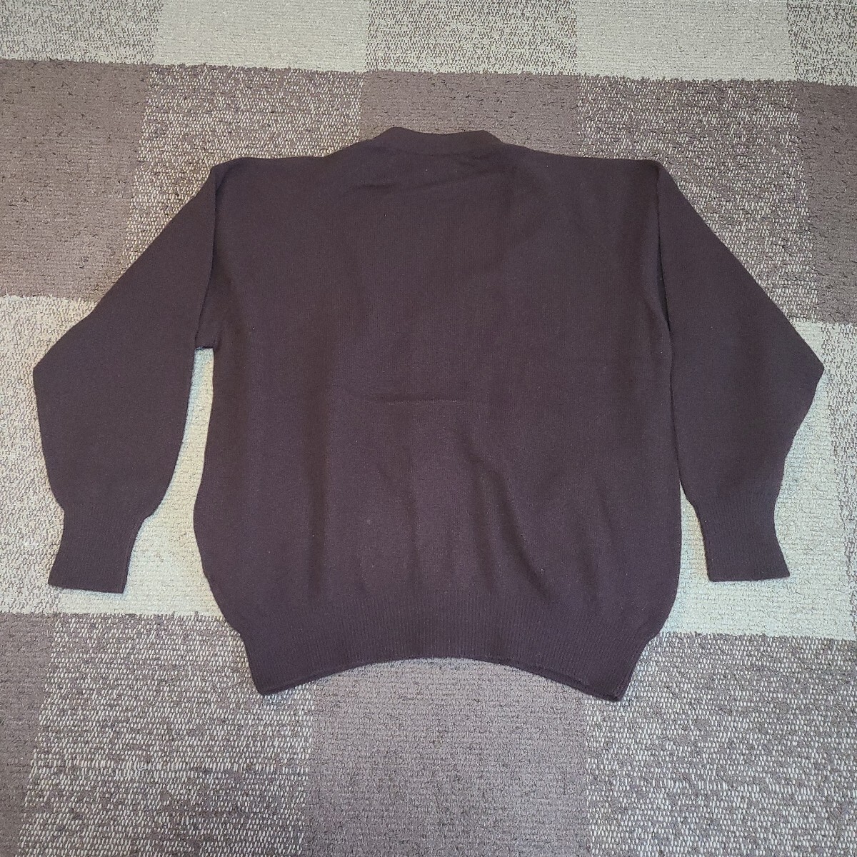 即完売 別注 HERILL Wholegarment Cardigan size 4《ヘリル》ホールガーメント カーディガン 100％ CASHMERE_画像6